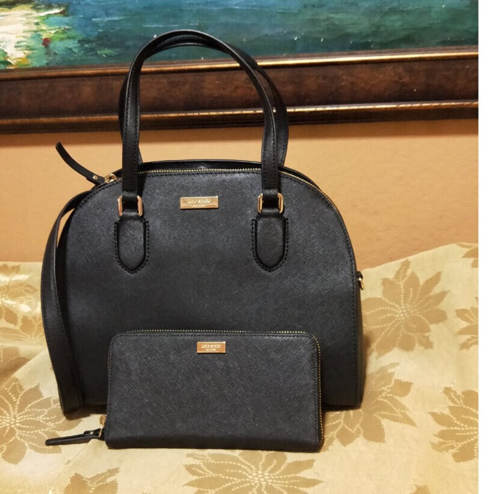 Kate Spade satchel reily Large Dome satchel with wallet